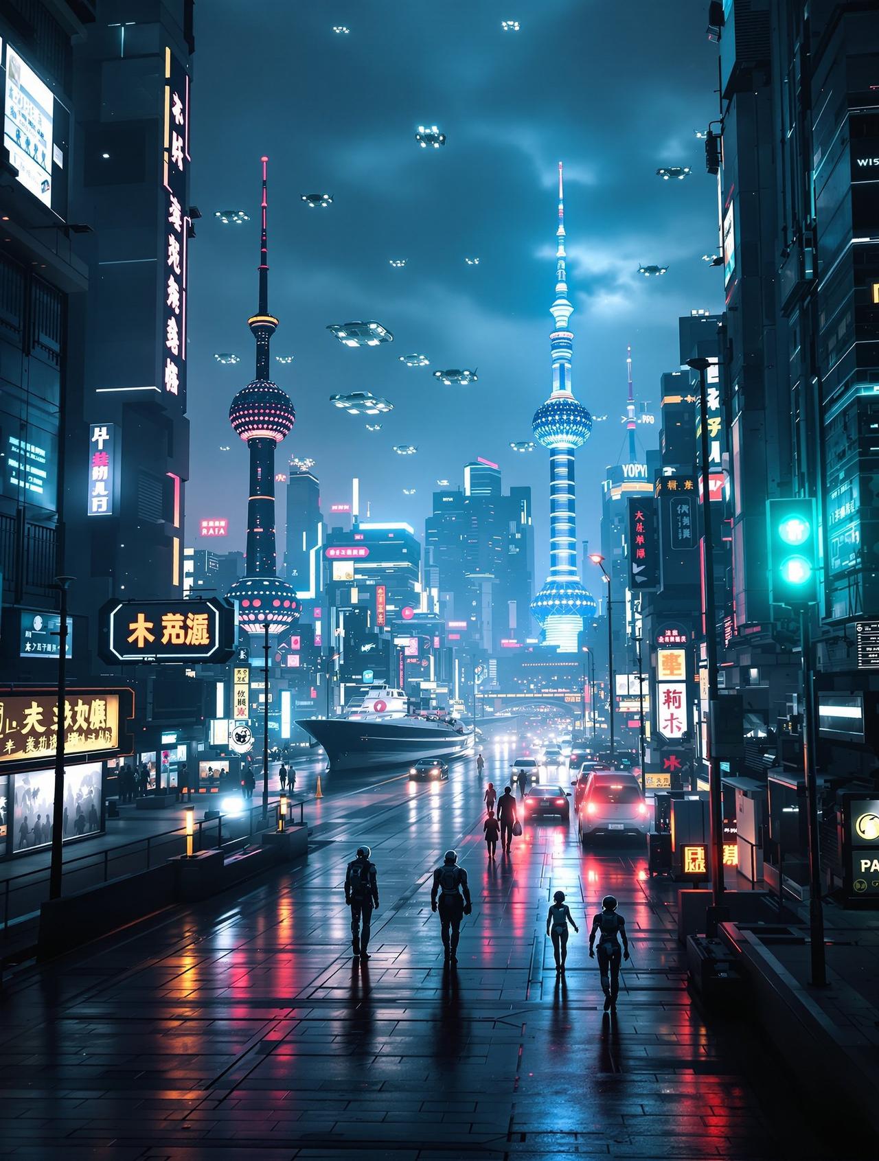 未来都市 - 科幻电影海报 - 爱影院高清作品